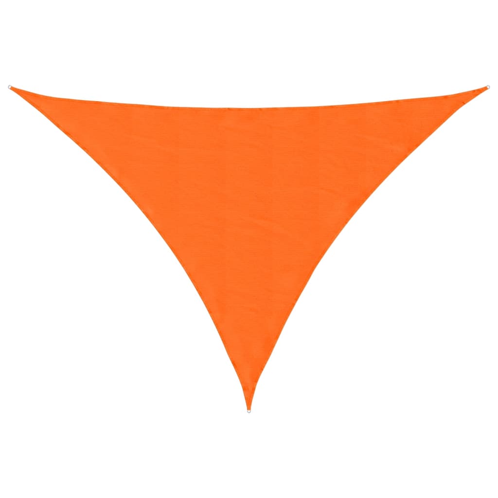 vidaXL Stínící plachta oxfordská látka trojúhelníková 4x5x5 m oranžová