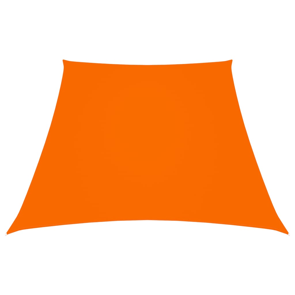 vidaXL solsejl 2/4x3 m trapezformet oxfordstof orange