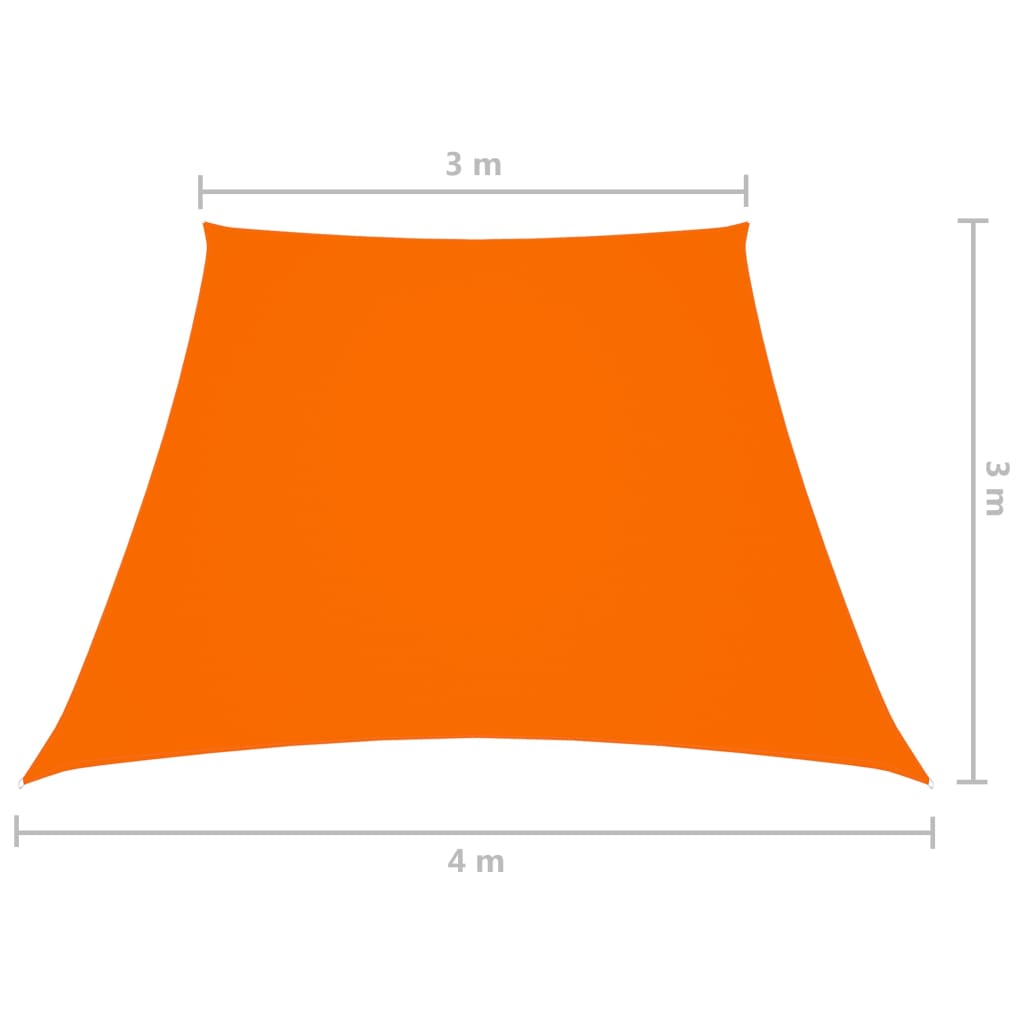 Sonnensegel Oxford-Gewebe Trapezförmig 3/4×3 m Orange kaufen 6