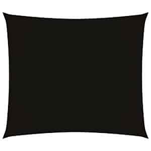 vidaXL oxford-kangast p&auml;ikesepuri, ristk&uuml;lik, 2 x 2,5 m, must