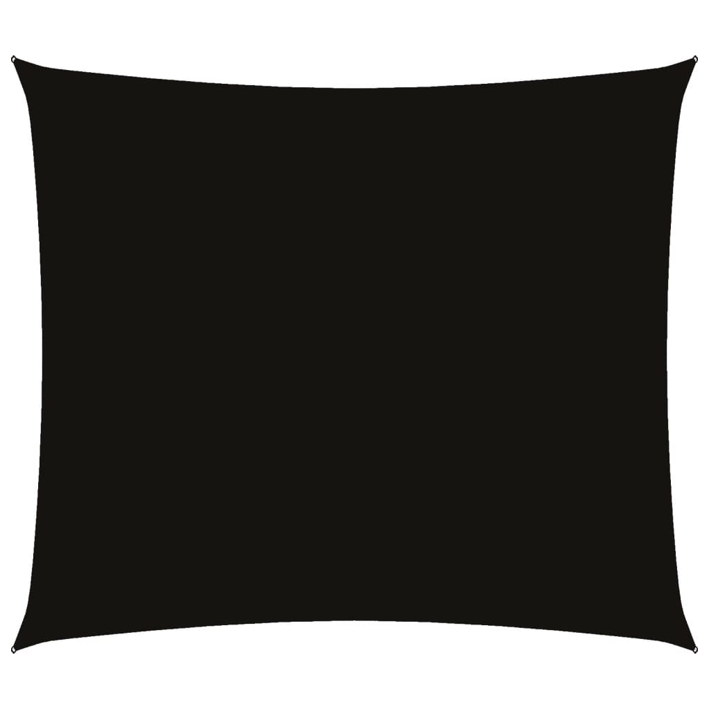 vidaXL Parasolar, negru, 2x2,5 m, țesătură oxford, dreptunghiular