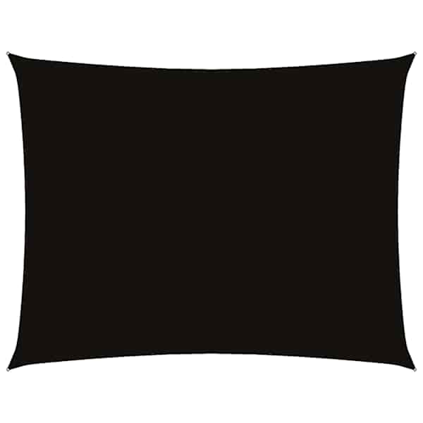 vidaXL oxford-kangast p&auml;ikesepuri, ristk&uuml;lik, 2,5 x 4 m, must