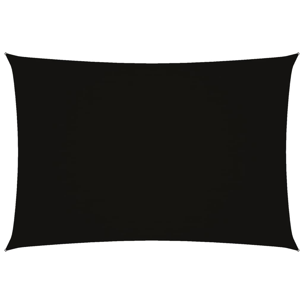 vidaXL Tieniaca plachta oxfordská látka obdĺžniková 3x5 m čierna