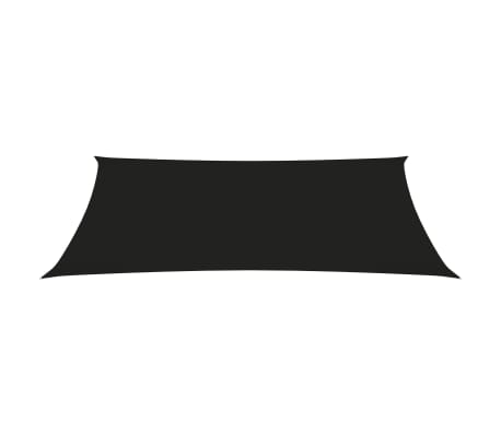 vidaXL Voile de parasol tissu oxford rectangulaire 3x5 m noir