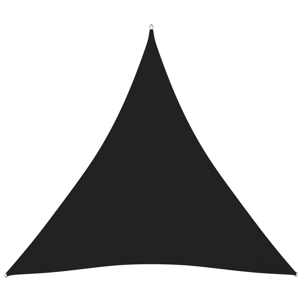 Sonnensegel Oxford-Gewebe Dreieckig 5x5x5 m Schwarz | Stepinfit