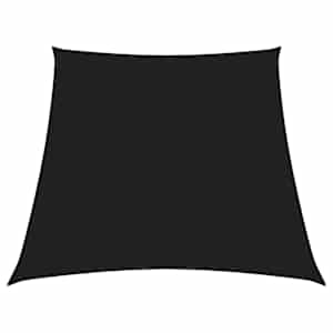 vidaXL oxford-kangast p&auml;ikesepuri trapets, 2/4x3 m m must