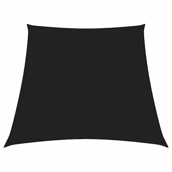 vidaXL oxford-kangast p&auml;ikesepuri trapets, 2/4x3 m m must
