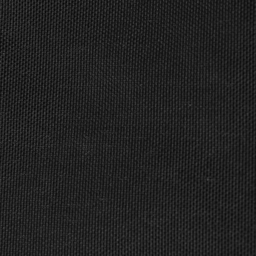 Sonnensegel Oxford-Gewebe Trapezförmig 3/4×2 m Schwarz kaufen 3