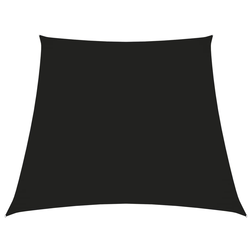 vidaXL Pânză parasolar, negru, 3/4×3 m, țesătură oxford, trapez vidaXL imagine 2022 1-1.ro