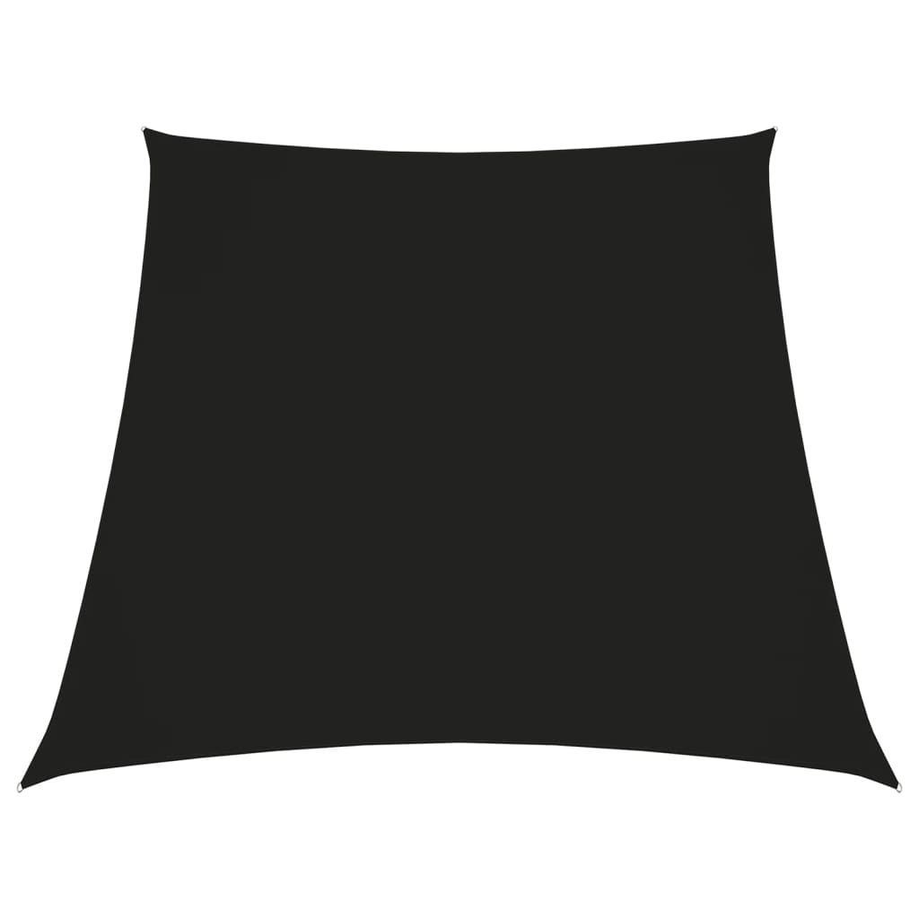 vidaXL Parasolar, negru, 3/5x4 m, țesătură oxford, trapez