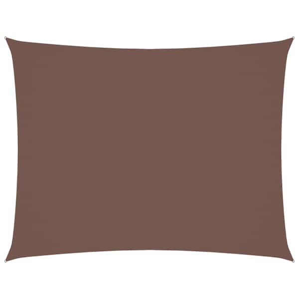 vidaXL oxford-kangast p&auml;ikesepuri, ristk&uuml;lik, 2 x 3,5 m, pruun