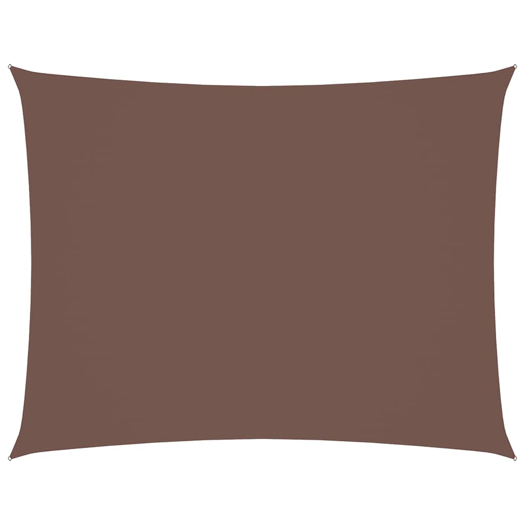 Thumbnail - vidaXL Sonnensegel Oxford-Gewebe Rechteckig 4x6 m Braun