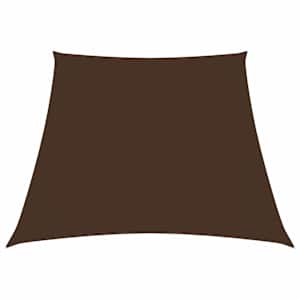 vidaXL oxford-kangast p&auml;ikesepuri trapets, 2/4x3 m m pruun