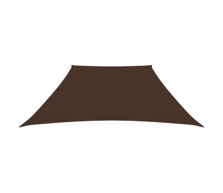 vidaXL Sunshade Sail Oxford Fabric Trapezium 3/4x3 m Brown