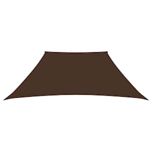 vidaXL Sunshade Sail Oxford Fabric Trapezium 3/4x3 m Brown