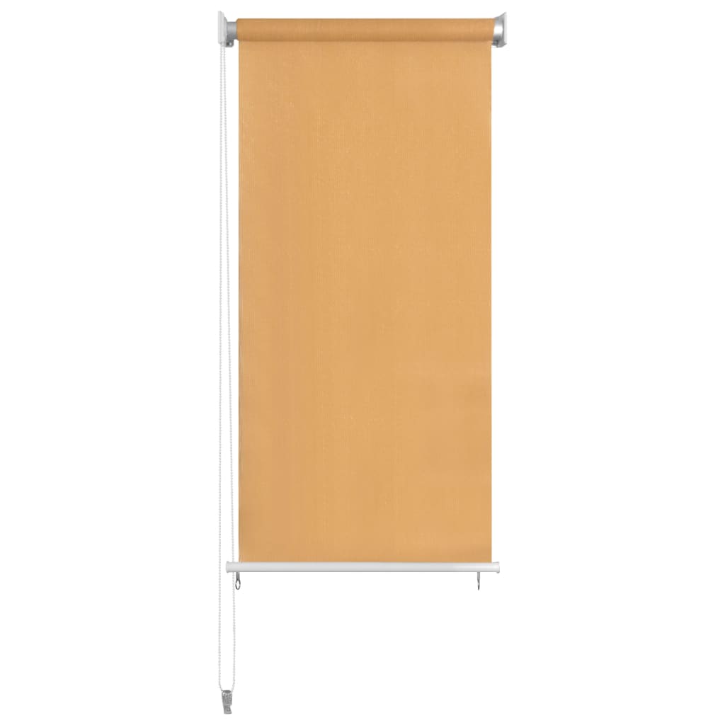 vidaXL Rolgordijn voor buiten 60x140 cm beige