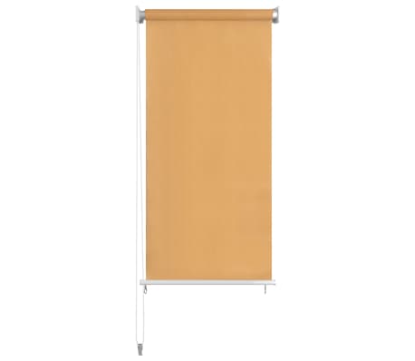 vidaXL Rolgordijn voor buiten 60x140 cm beige