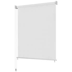vidaXL v&auml;liruloo, valge, 65 (L) x 140 (K) cm, HDPE