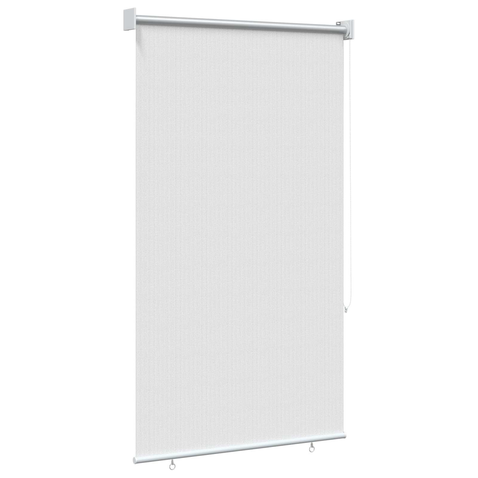 vidaXL Außenrollo Weiß 65 (B) x 140 (H) cm HDPE – Bild 4