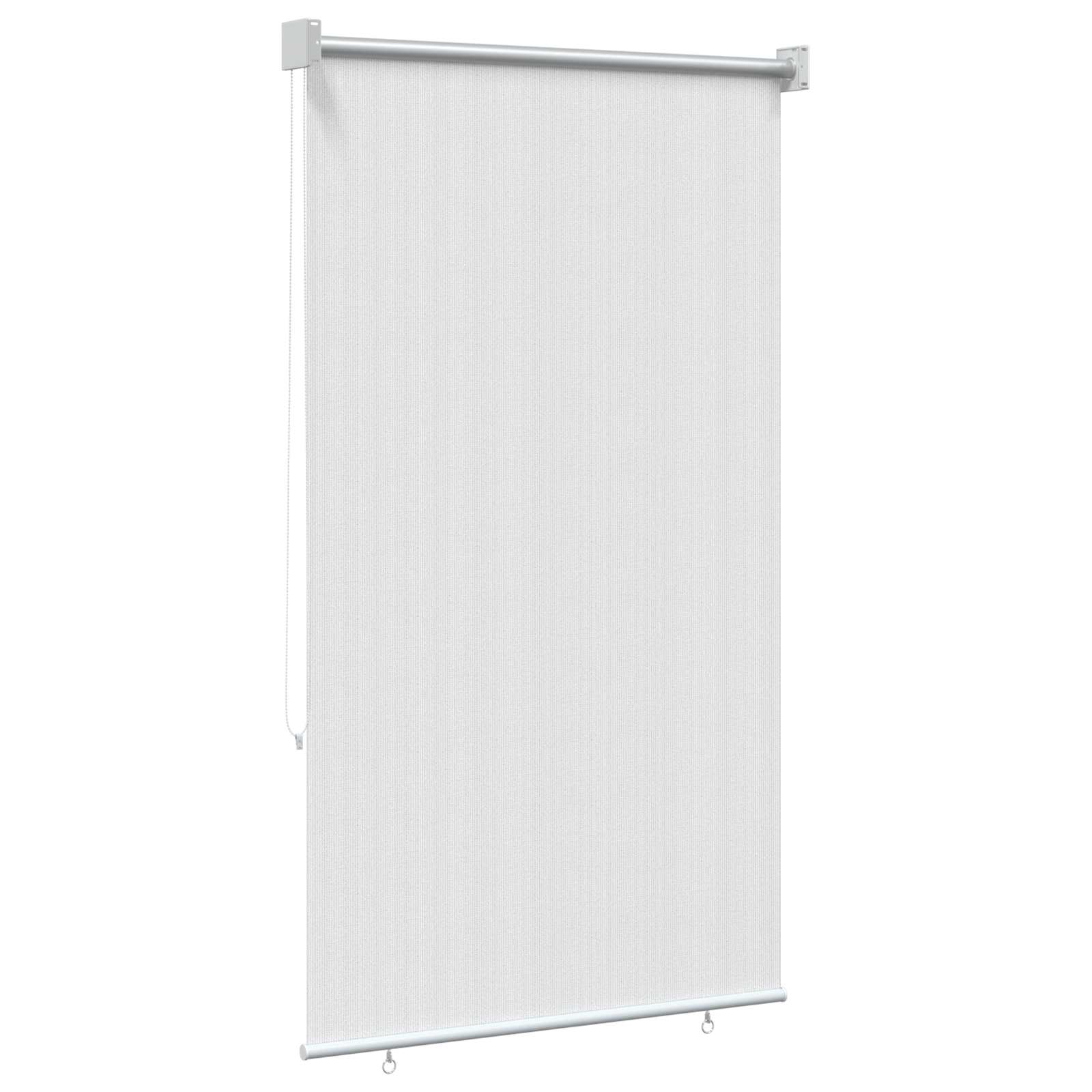 vidaXL Außenrollo Weiß 65 (B) x 140 (H) cm HDPE – Bild 5
