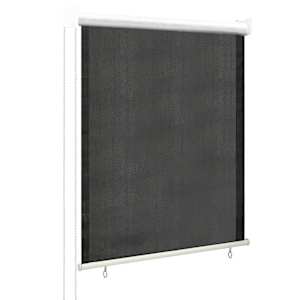 Zunanje rolo senčilo 80x140 cm antracitne barve