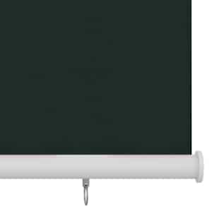 Venkovní roleta 85 (Š) x 140 (V) cm tmavě zelená HDPE - obrázek 4