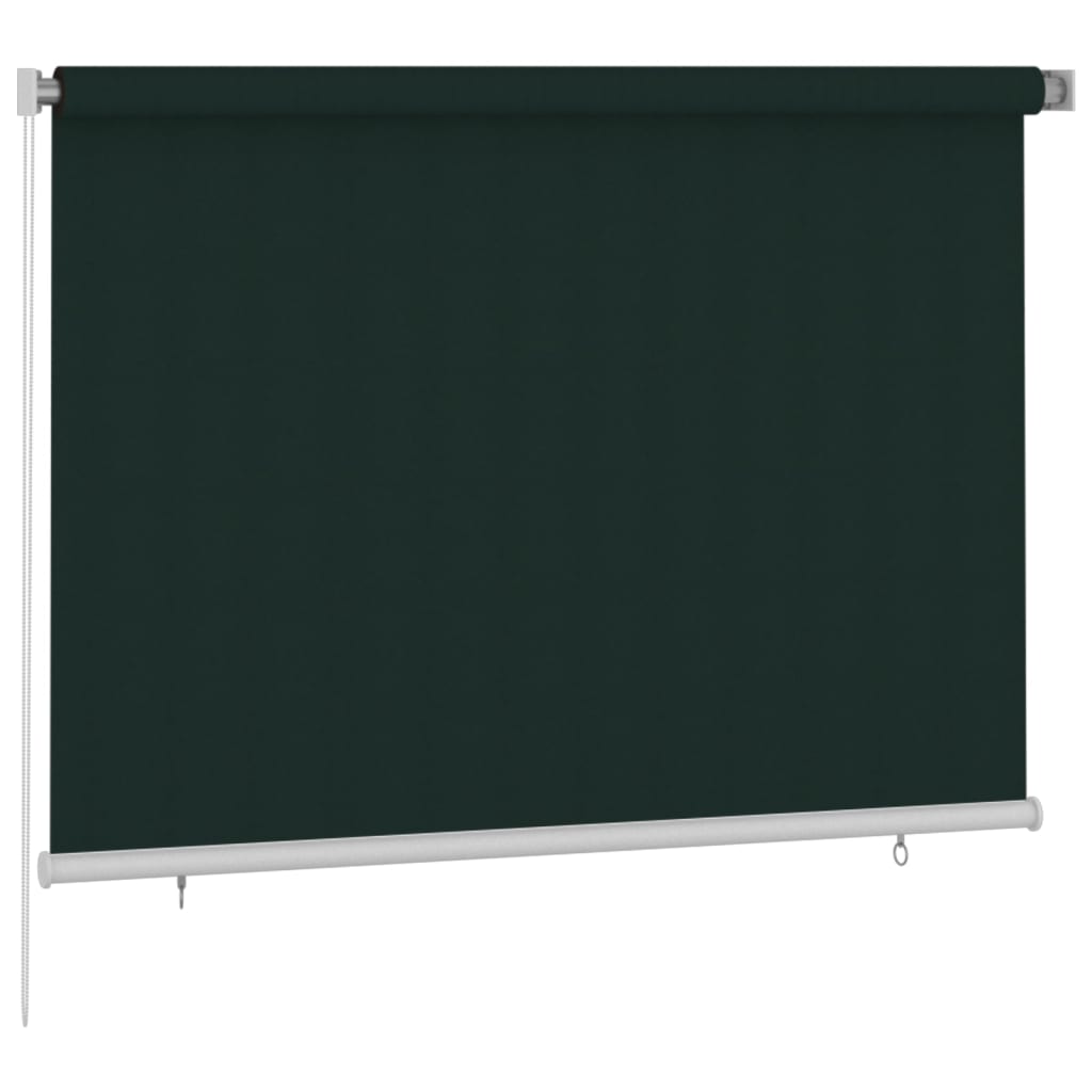 Rolgordijn voor buiten 200x140 cm HDPE donkergroen image 2