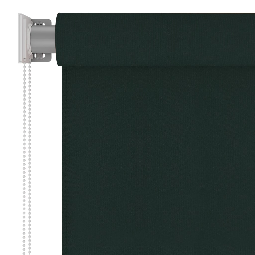 Rolgordijn voor buiten 200x140 cm HDPE donkergroen image 3