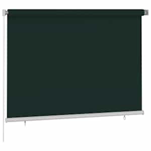 Venkovní roleta 205 (Š) x 140 (V) cm tmavě zelená HDPE - obrázek 2