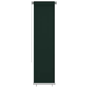Zunanje rolo senčilo 60x230 cm temno zeleno HDPE