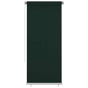 Zunanje rolo senčilo 100x230 cm temno zeleno HDPE