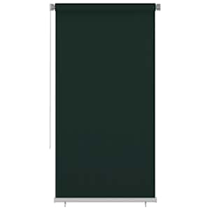 Zunanje rolo senčilo 120x230 cm temno zeleno HDPE