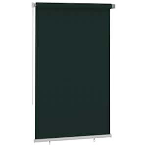 Venkovní roleta 145 (Š) x 230 (V) cm tmavě zelená HDPE - obrázek 2