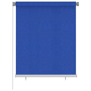 Venkovní roleta 125 (Š) x 140 (V) cm modrá HDPE - obrázek 1
