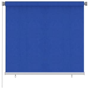 Venkovní roleta 165 (Š) x 140 (V) cm modrá HDPE - obrázek 1
