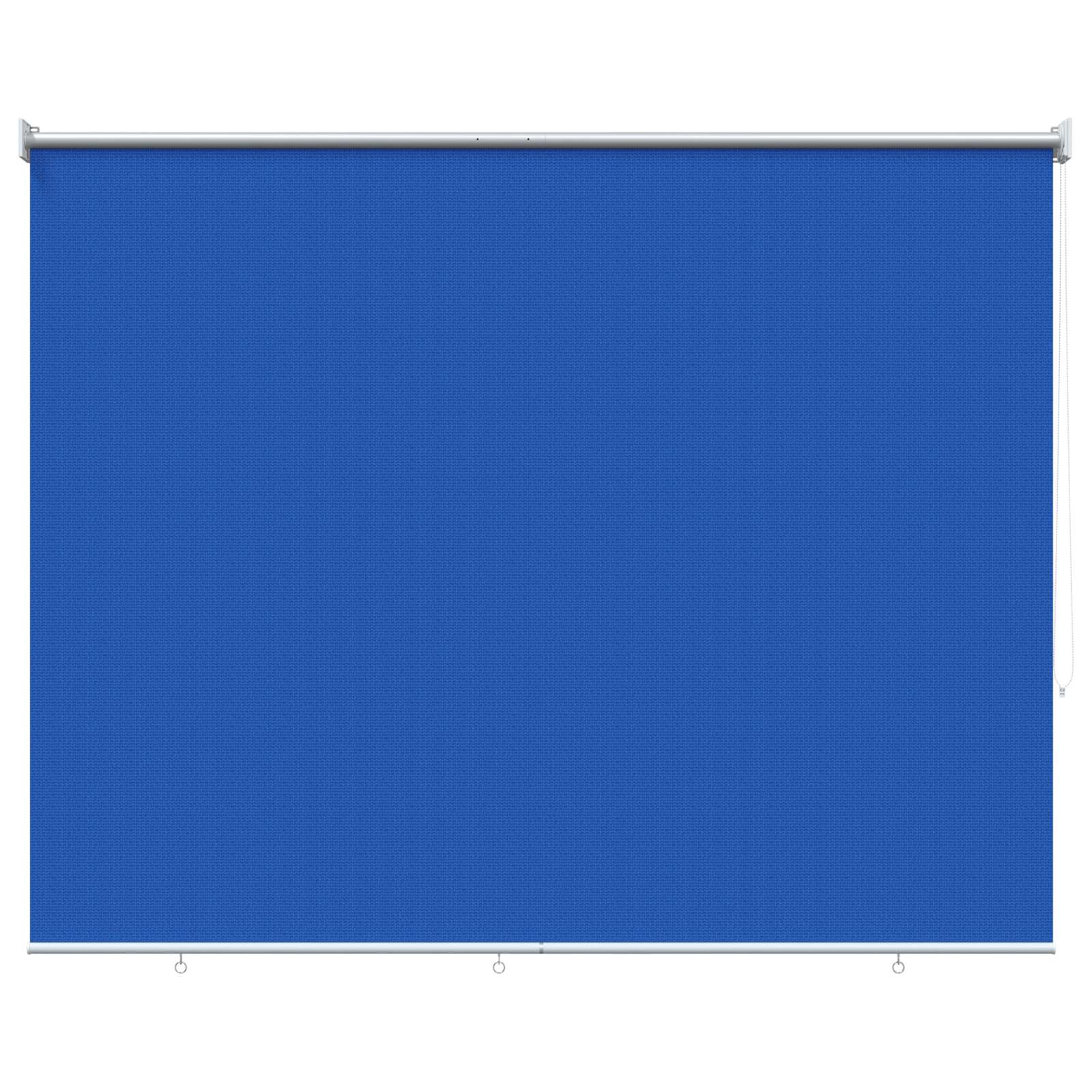 vidaXL Außenrollo 165 (B)x140 (H) cm Blau HDPE – Bild 2