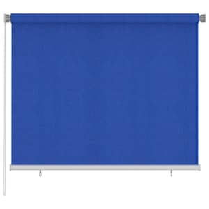 Zunanje rolo senčilo 180x140 cm modro HDPE
