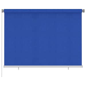 Zunanje rolo senčilo 200x140 cm modro HDPE