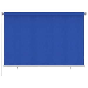 Zunanje rolo senčilo 220x140 cm modro HDPE