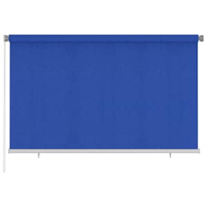 Venkovní roleta 245 (Š) x 140 (V) cm modrá HDPE - obrázek 1