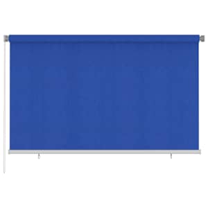 Zunanje rolo senčilo 240x140 cm modro HDPE