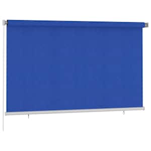 Venkovní roleta 245 (Š) x 140 (V) cm modrá HDPE - obrázek 2