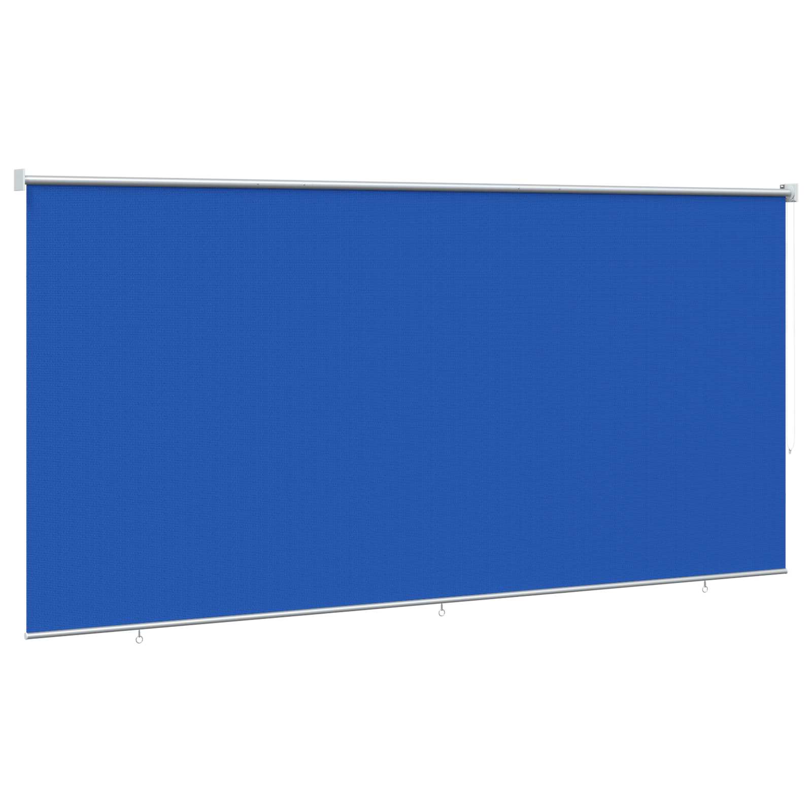 vidaXL Rolgordijn voor buiten 245(B)x140(H) cm HDPE blauw, foto 4