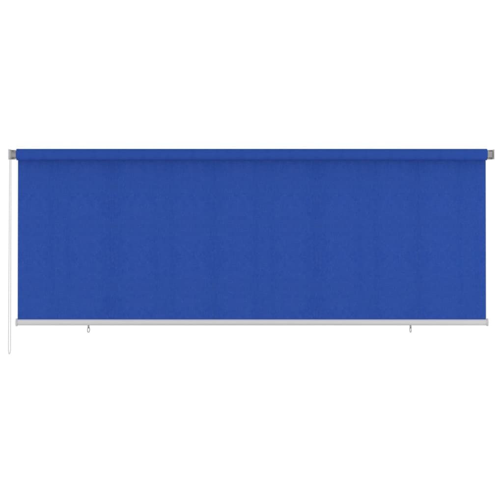 vidaXL Jaluzea tip rulou de exterior, albastru, 400×140 cm, HDPE