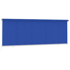 Venkovní roleta 405 (Š) x 140 (V) cm modrá HDPE - obrázek 2