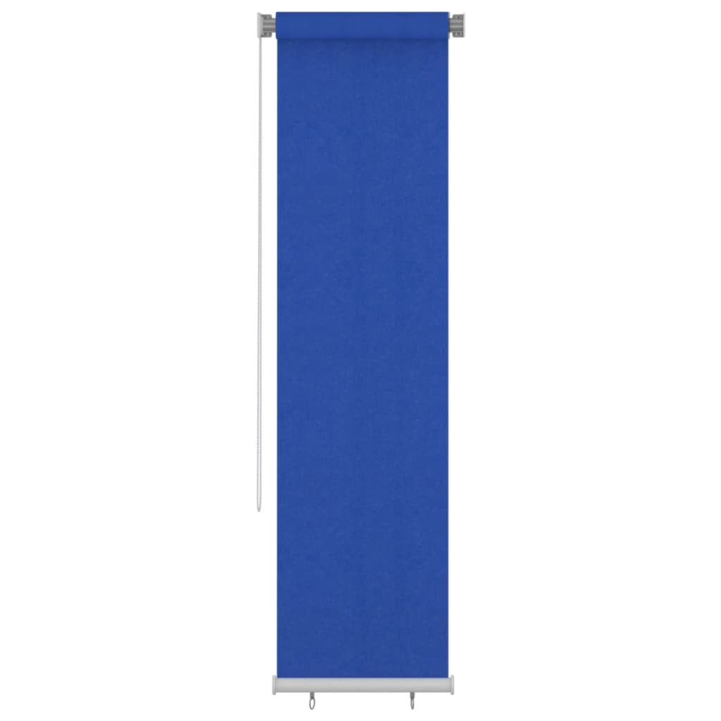 vidaXL Jaluzea tip rulou de exterior, albastru, 60x230 cm, HDPE