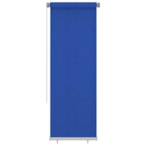 Zunanje rolo senčilo 80x230 cm modro HDPE