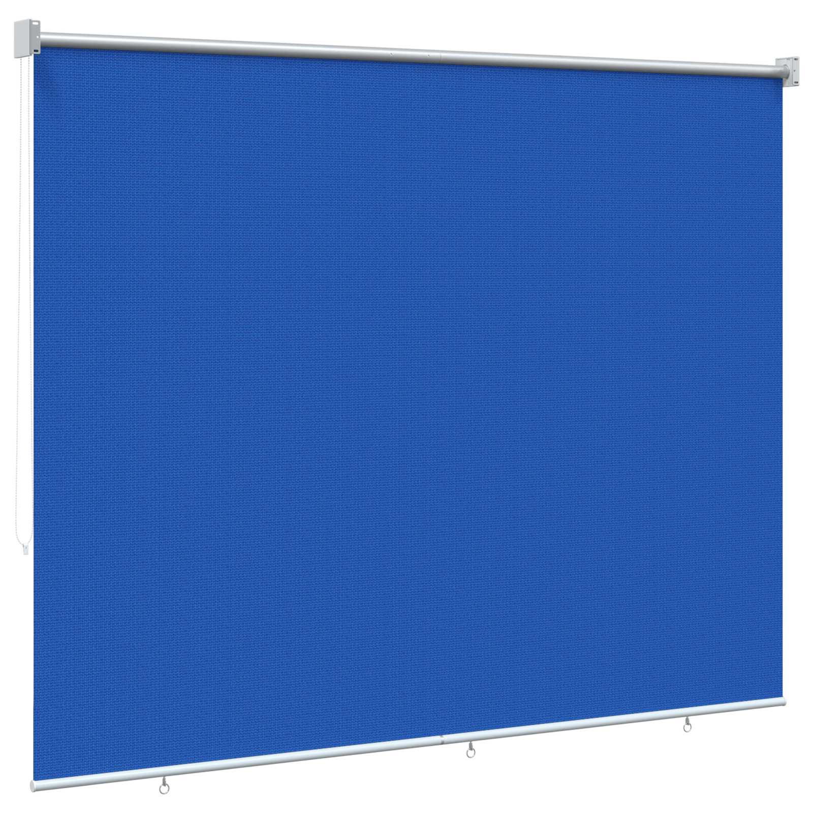 vidaXL Außenrollo 165 (B)x230 (H) cm Blau HDPE – Bild 5