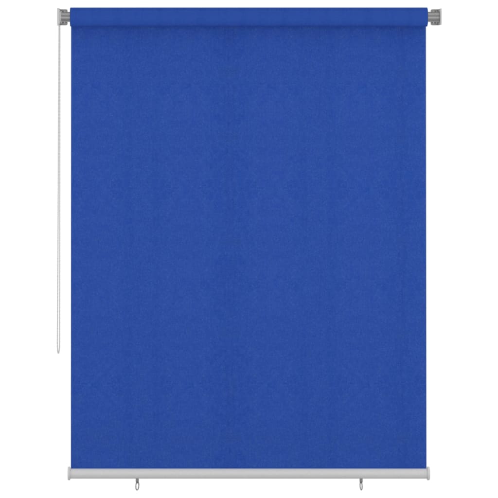 vidaXL Jaluzea tip rulou de exterior, albastru, 180x230 cm, HDPE