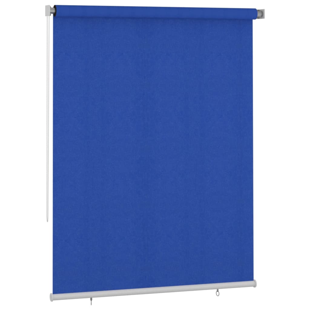 vidaXL Jaluzea tip rulou de exterior, albastru, 180x230 cm, HDPE